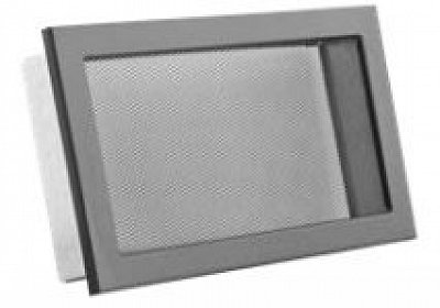  Ventilační mřížky STYLE se síťkou – černá 450 x 240 mm   K400666