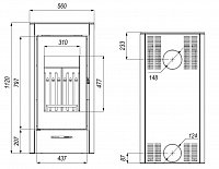 Defro Home Krbová kamna Orti Q78  + Montáž a doprava zdarma !!!