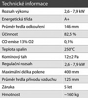 Defro Home Krbová kamna CERES TOP Q99  + Montáž a doprava zdarma !!!