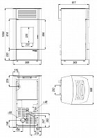 Defro Home AQUAPELL Teplovodní kamna na pelety