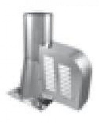 Komínový ventilátor M 500  – se čtvercovou podstavou K400063 Průměr (mm)  ø 200