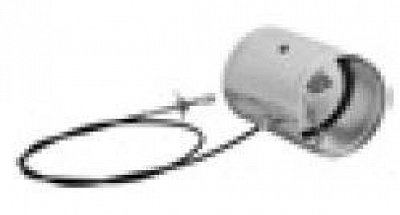 Ovládaná klapka se silikonovým těsněním klapka manuální s ovládacím bovdenem K400557 Průměr (mm) ø 100