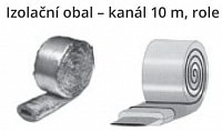 Izolační obal – kanál 10 m, role K400197 Rozměry (mm) 150 x 50