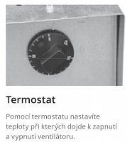 Teplovzdušný ventilátor AN Karl K400095 307 x 303 x 302 ø 150