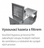 Ventilační sestava BANAN Karl K400097 553 x 285 x 328 ø 125