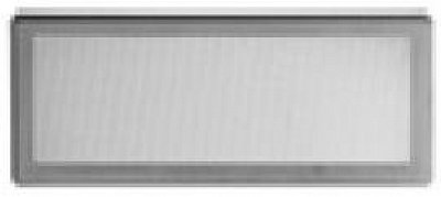 Ventilační krbové mřížky bez žaluzie SOLID 195 x 485 
bez žaluzie K400424 montážní otvot (mm) 165 x 455