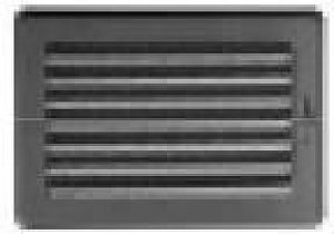 Uzaviratelné krbové ventilační mřížky s žaluzií SOLID 175 x 245 s žaluzií K400427 montážní otvot (mm) 140 x 215