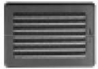 Uzaviratelné krbové ventilační mřížky s žaluzií SOLID 175 x 245 s žaluzií K400427 montážní otvot (mm) 140 x 215