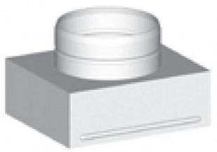Redukční připojení ventilační mřížky SOLID na hliníkové potrubí – rovné s filtre Připojení Al125 s filtrem SOLID 175x24 K400476 Průměr příruby pro připojení hadice (mm) 125