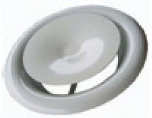 Talířové ventily (Anemostat) Amenostat - bílý ø150 K400206 Průměr zabudová-
vacího otvoru (mm) 148