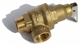 pojistný ventil pro výměníky Vatra typ: ART-490, Pojišťovací ventil, 1/2", 2,5 bar.
